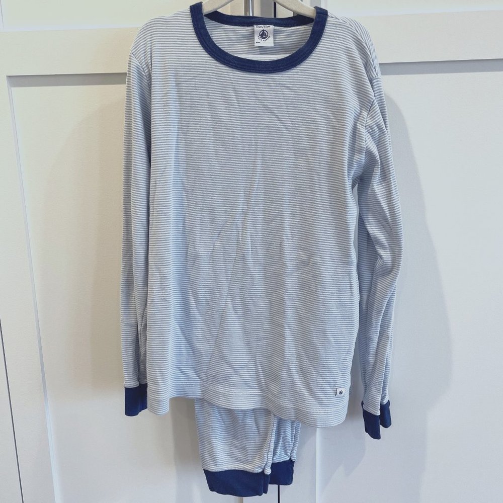 Petit Bateau Children's Long Sleeve Pajama Set